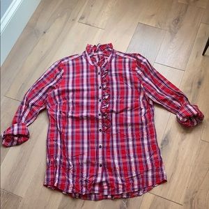 Fitted boyfriend shirt